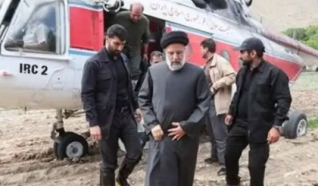 مروحية الرئيس الإيراني تتعرض لحادث وتضارب بالانباء حول مصير من عليها