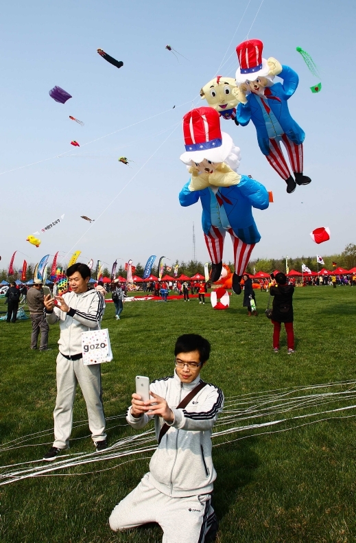 مهرجان الطائرات الورقيّة في الصين