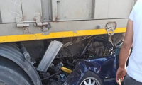 اصابتان خطيرتان في حادث طرق بين شاحنة وسيارة خصوصية قرب الخضيرة