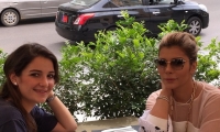 أصالة نصري برفقة ابنتها شام بجولة عائليّة في لبنان