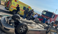 اصابة سائق بجراح خطيرة بحادث طرق على شارع 90 في منطقة الأغوار