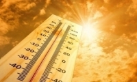 حالة الطقس: حار وجاف والحرارة أعلى من معدلاتها