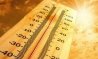 حالة الطقس: درجات الحرارة فوق المعدلات السنوية
