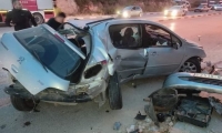 مصرع شقيقتين و4 إصابات خطيرة في حادث طرق في الخليل