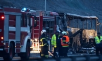 مقتل 45 شخصاً على الأقل في حادث حافلة في بلغاريا