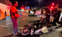  إصابة شاب بجراح متوسطة بحادث طرق على شارع 79 بمنطقة الكيريون