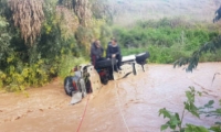 تخليص 3 عالقين جرفتهم مياه الأمطار في نهر تافور قرب طبريا