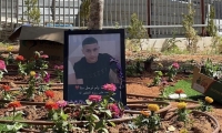 تشييد نصب تذكاري للمرحوم الطالب محمد عدس في مدرسة الرازي في جلجولية 