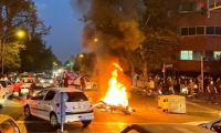 تجدد الاحتجاجات غربي إيران والحرس الثوري يتهم عناصر بنشر الفوضى في البلاد
