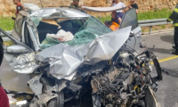 4 اصابات متفاوتة من بينها خطيرة في حادث طرق بالقرب من عيلبون