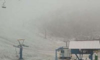 ارتفاع الثلوج في جبل الشيخ يصل لأكثر من متر