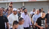 خطبة ومسيرة العيد من مسجد البخاري في جلجولية