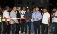 افتتاح ملعب  كرة قدم جديد في جلجولية وافتتاح دوري 
