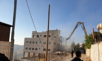 السلطات الاسرائيلية تهدم شقق سكنية في حي وادي حمص