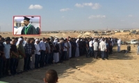 المئات يشيعون جثمان المرحوم نايف ابو قويدر في النقب