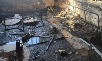 احالت رضيعة (عامان)  بحالة متوسطة إلى مستشفى نهاريا جراء استنشاق دخان بحريق داخل منزل في أبو سنان