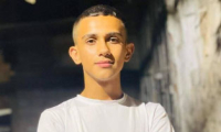 ارتقاء الشاب عز الدين مصطفى حافي (18 عاما) برصاص الجيش الاسرائيلي في مخيم بلاطة