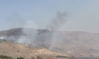 اطلاق صواريخ من جنوب لبنان يتسبب بالعديد من الحرائق في منطقتي الحولة وكريات شمونة