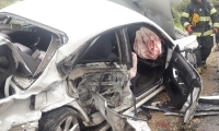 اصابات منها خطيرة بحادث طرق على شارع عرابة ديرحنا