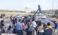  الجيش يطارد الصحفيين أثناء تواجدهم على معبر جبارة لتغطية الإفراج عن التميمي