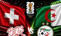 المنتخب السويسري يقصي المنتخب الجزائري ويتأهل إلى ثمن النهائي