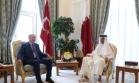 أردوغان وبن حمد يدشنان ثكنة عسكرية تركية في قطر باسم 