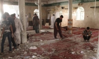 مصرع واصابة العشرات بتفجير إرهابي في مسجد بالعريش المصرية