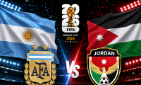 المنتخب الأرجنتيني يفوز على نظيره المنتخب الأردني 3-1 في مونديال 2026