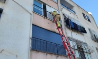 إصابة سيدتين إحداهما اصابتها خطيرة بحريق اندلع في شقة في كريات آتا