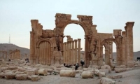 تنظيم داعش يفجر معبد بعل شمين في مدينة تدمر السورية