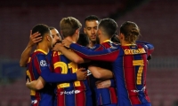 برشلونة يتخطى دينامو كييف في دوري الأبطال