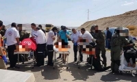 11 اصابة متفاوتة في حادث قرب البحر الميت