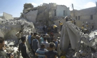 مقتل 10 مدنيين نصفهم أطفال في قصف استهدف إدلب