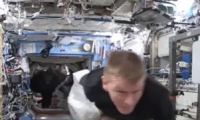 فيديو: غوريلا تطارد رائد فضاء في المحطة الدولية