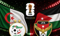 المنتخب الجزائري على منتخب الأردن 2-1 في مونديال 2026