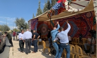نصب خيمة اعتصام أمام مكتب رئيس الحكومة في القدس