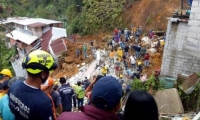 مصرع 28 شخصا في انزلاق تربة في كولومبيا