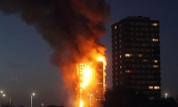 قتلى بحريق ضخم التهم برجاً سكنياً غرب لندن