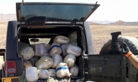 4 شبان مشتبهون بمحاولة تهريب مخدرات عبر الحدود مع مصر
