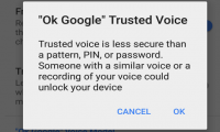  Trusted Voice ميزة  لفتح هواتف اندرويد بالصوت