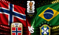المنتخب النرويجي يصنع التاريخ ويطيح بالبرازيل من ثمن النهائي
