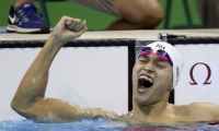 الصيني سون يفوز بذهبية سباق 200 متر حرة رجال في ريو