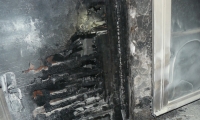 القدس : اضرام النيران بغرفة في كنيسة ً دور متسيون ً وكتابات مسيئة 