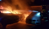 اندلاع حريق بمحل لبيع أدوات وقطع للسيارات في الناصرة