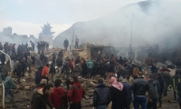 60 قتيلا وعشرات الجرحى بتفجير في مدينة إعزاز السورية