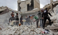 الضربات الجوية تخرج جميع مستشفيات حلب من الخدمة