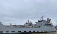 سفينة أميركية لنقل مساعدات عبر البحر في طريقها إلى قطاع غزة