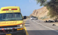 مصرع رجلين بحادث طرق على شارع 90 بالقرب من البحر الميت