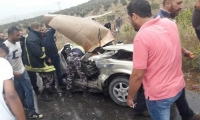 مصرع 3 شبان فلسطينيين بحادث سير قرب جنين