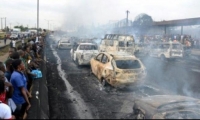 مصرع وإصابة العشرات في انفجار صهريج وقود في نيجيريا